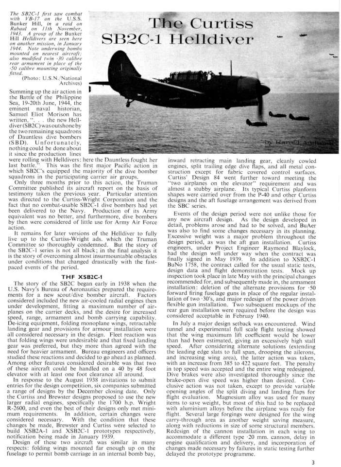 Curtiss SB2C Helldiver (124+) Page 03-960