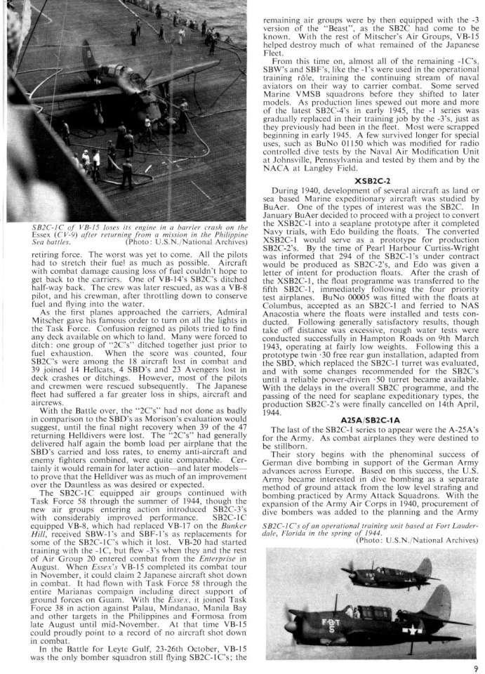 Curtiss SB2C Helldiver (124+) Page 09-960