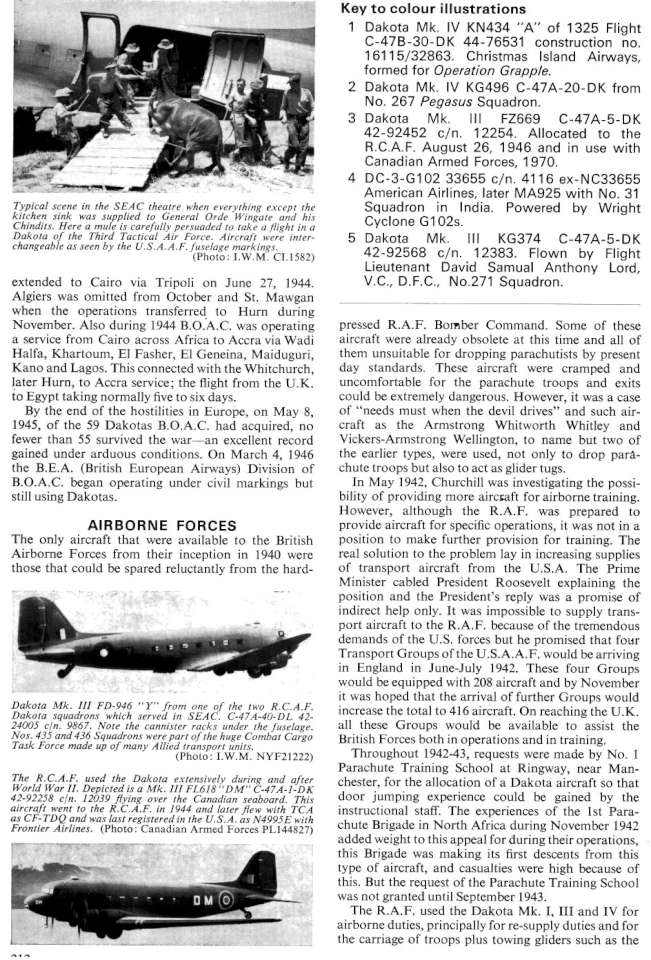 Douglas Dakota Mk. I-IV (220) Page 09-960