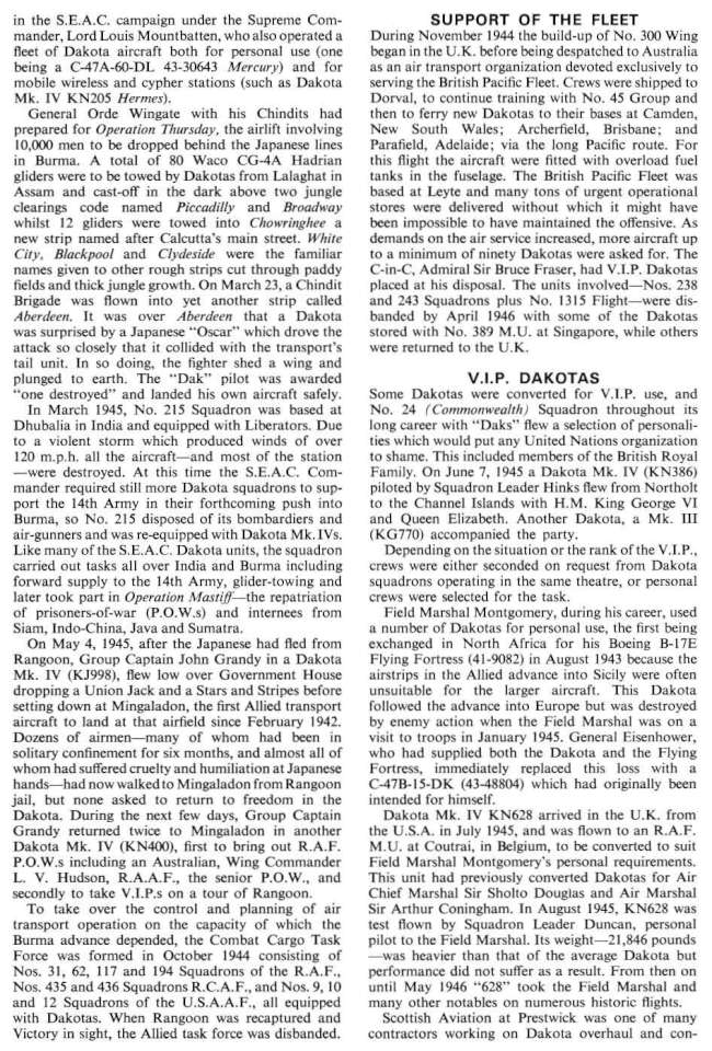Douglas Dakota Mk. I-IV (220) Page 20-960