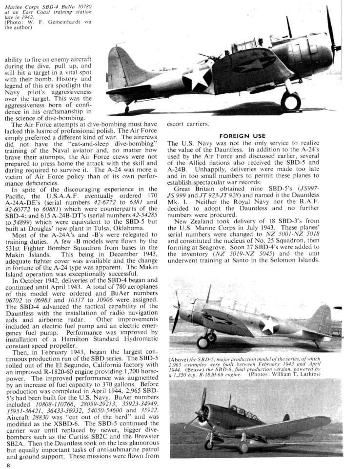 Douglas SBD Dauntless (196) Page 08-960