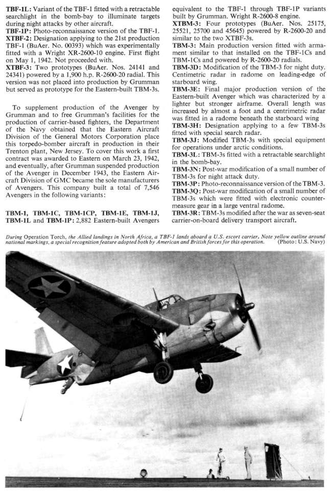 Grumman TBF (TBM) Avenger (214) Page 06-960