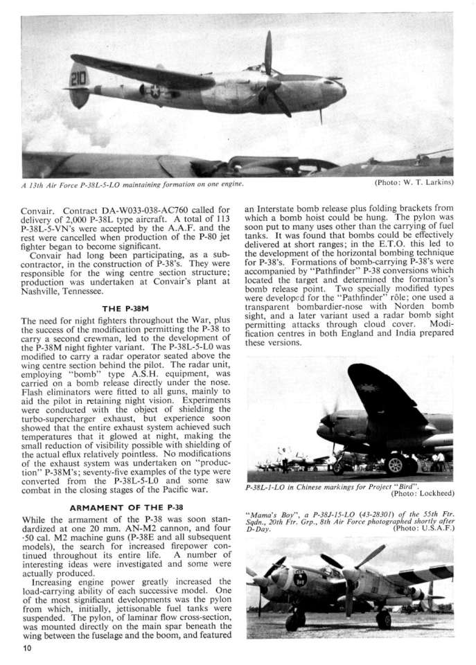 Lockheed P-38J - M Lightning (106) Page 10-960