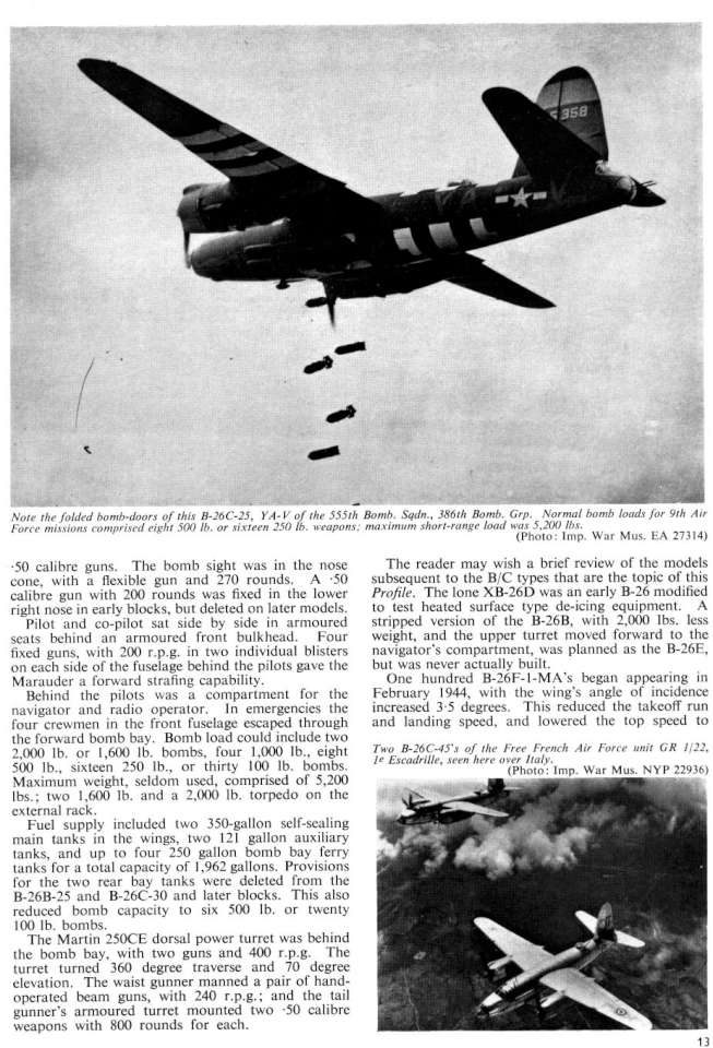 Martin B-26B & C Marauder (112) Page 13-960