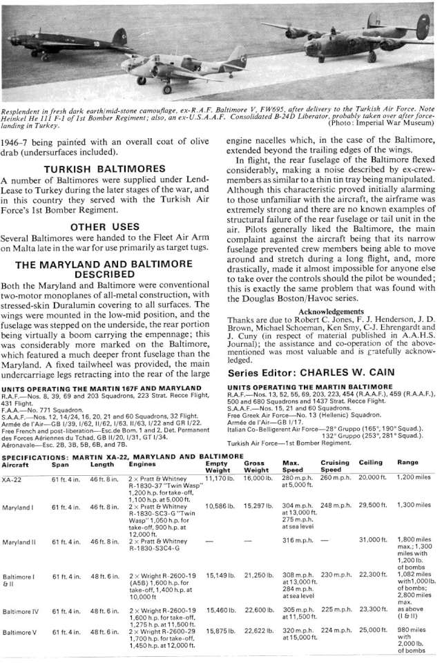 Martin Maryland & Baltimore (232) Page 25-960