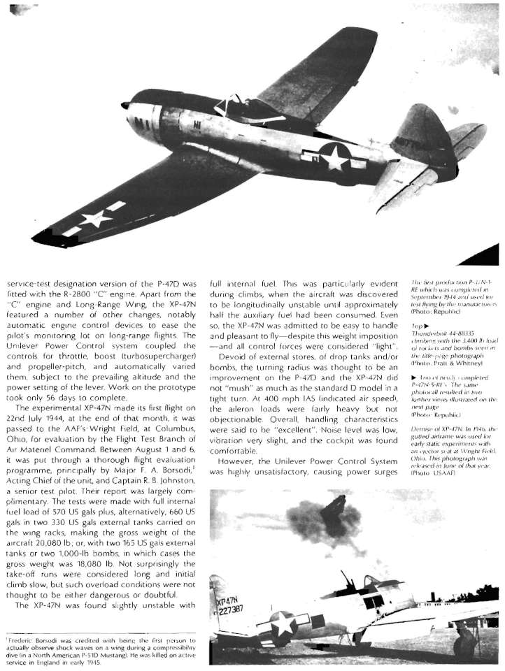 Republic P-47N Thunderbolt (262) Page 05-960