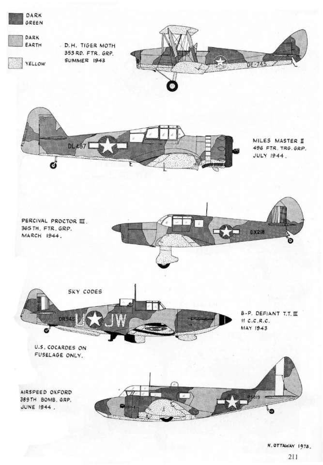 British aircraft USAAF service 21 (19)-960