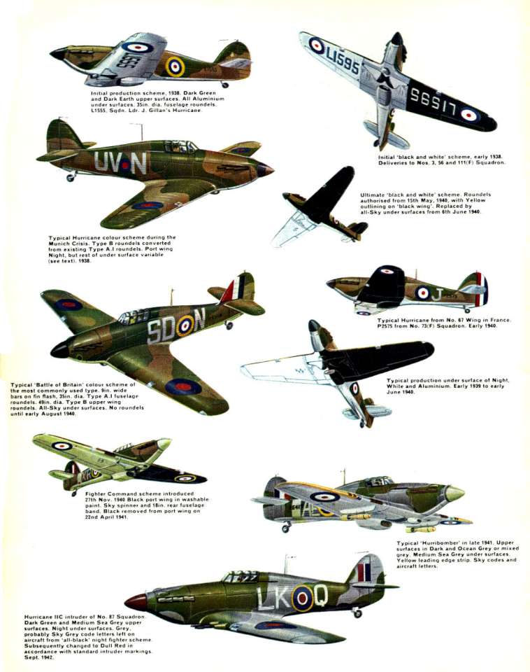 Hawker Hurricane Camo & Marks Page 04-960
