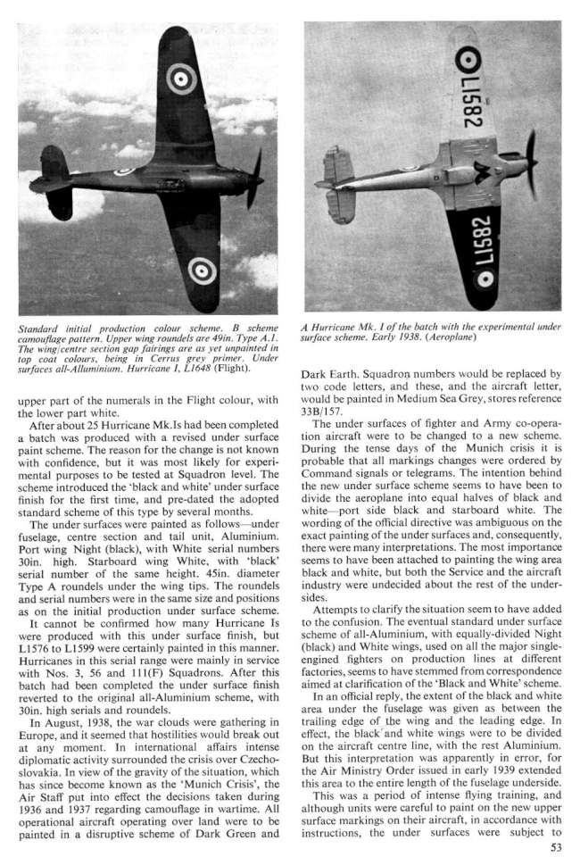 Hawker Hurricane Camo & Marks Page 05-960