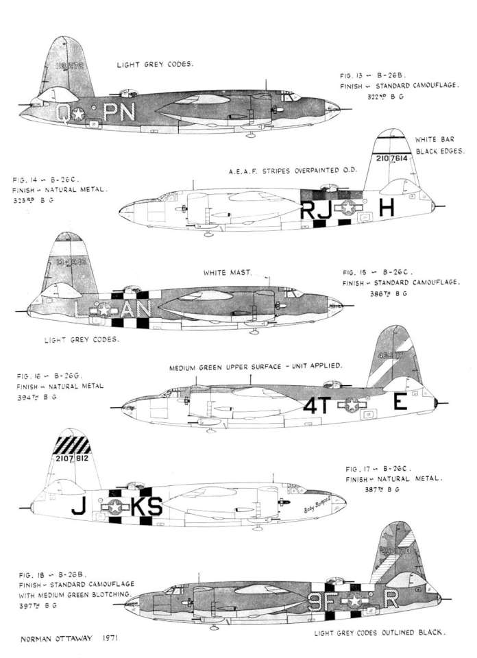 B-26 Martin Marauder Camo & Marks Page 15-960