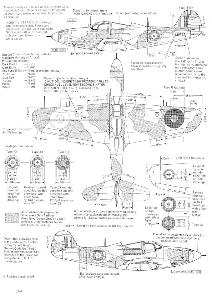 Tomahawk, Airacobra & Mohawk 12 (19)-960