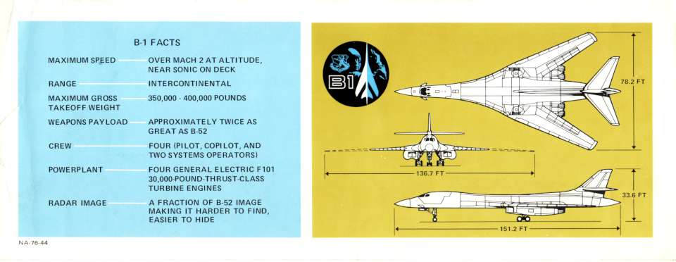 Rockwell B-1A 03-960