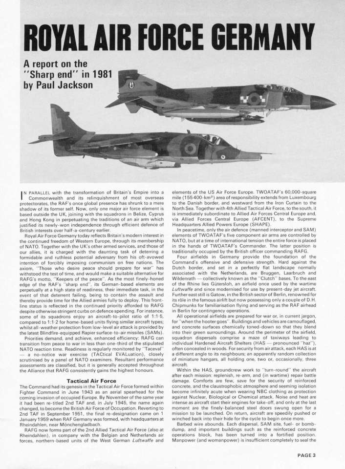 Royal Air Force Yearbook 1981 Page 06-960