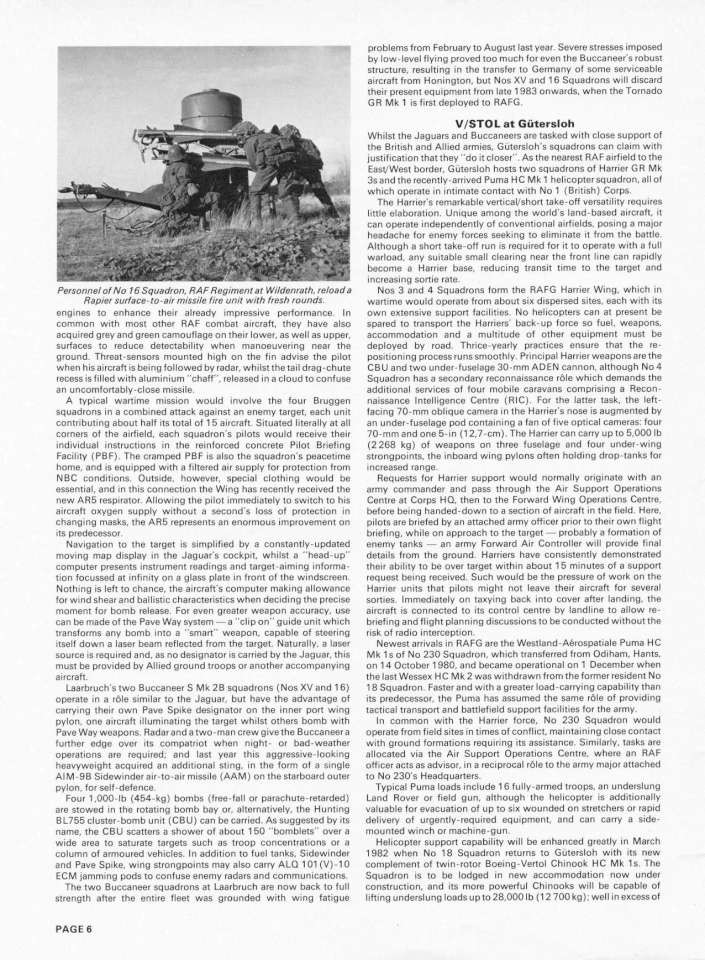 Royal Air Force Yearbook 1981 Page 08-960