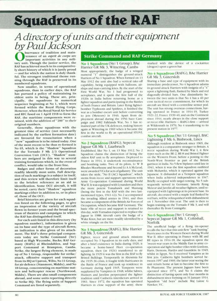 RAF Yearbook 1987 Page 082-960