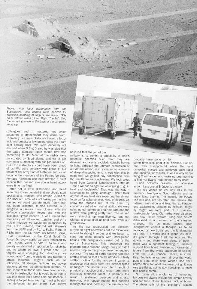 Royal Air Force Yearbook Special -Air War in the Gulf Page 10-960