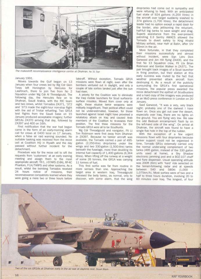 Royal Air Force Yearbook Special -Air War in the Gulf Page 13-960