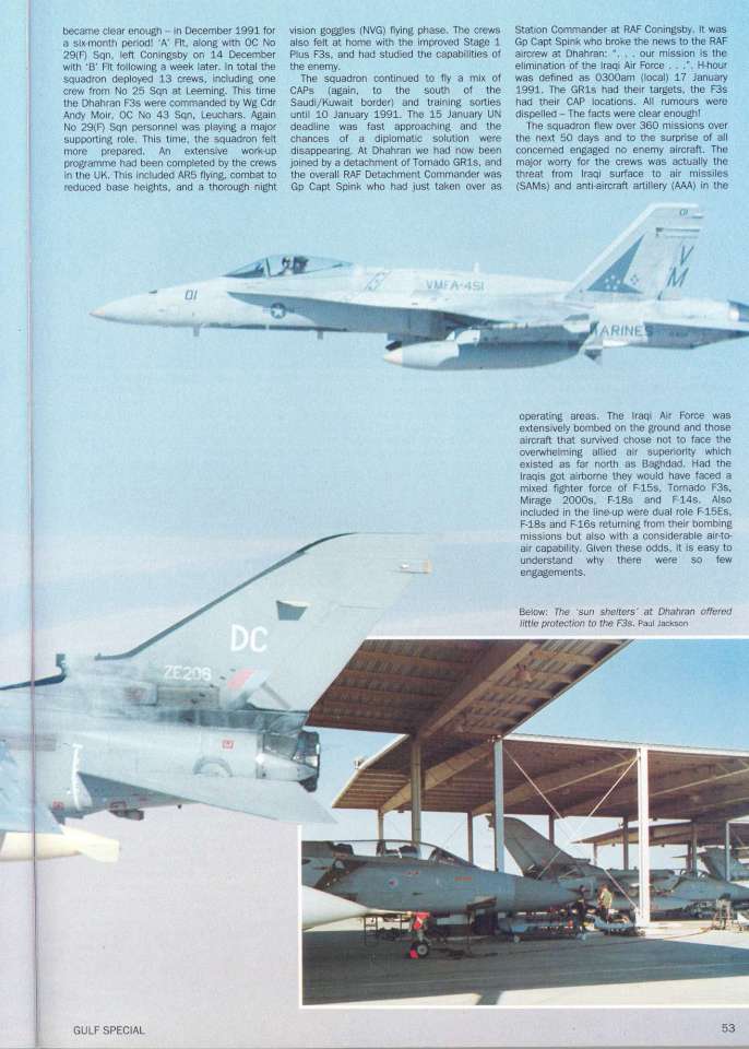 Royal Air Force Yearbook Special -Air War in the Gulf Page 42-960