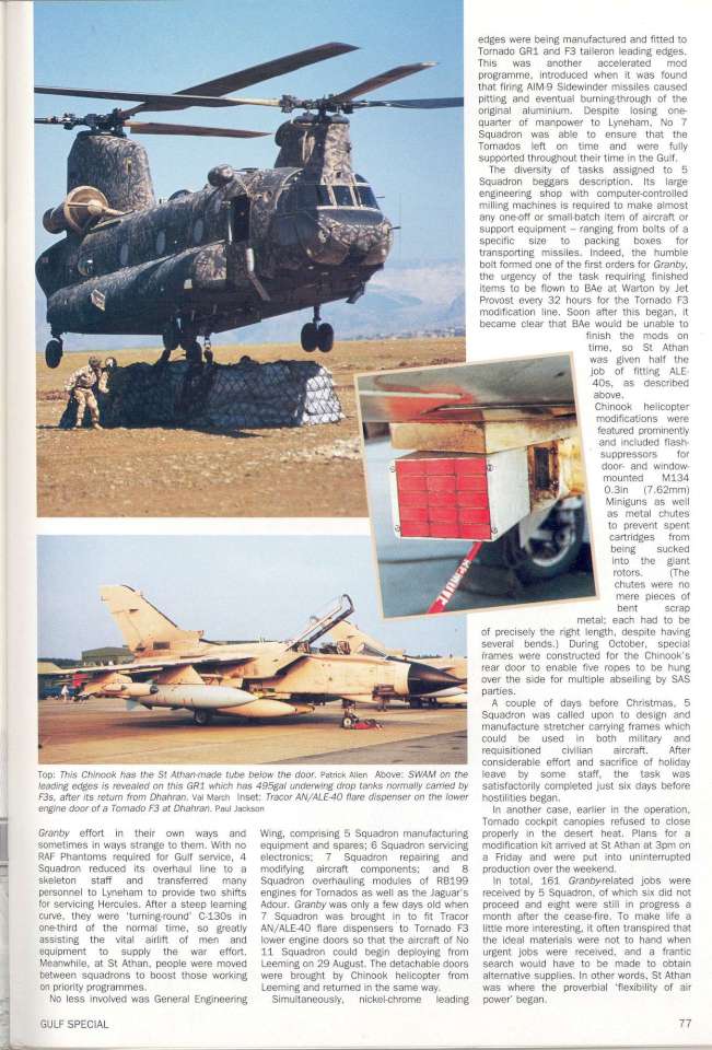 Royal Air Force Yearbook Special -Air War in the Gulf Page 64-960