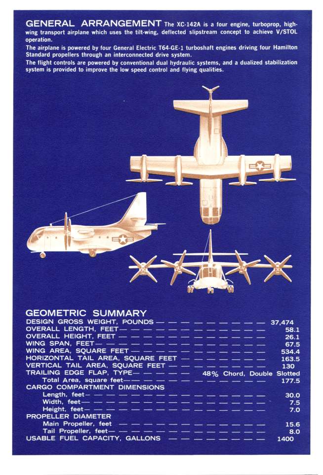 Vought xc-142 01-960