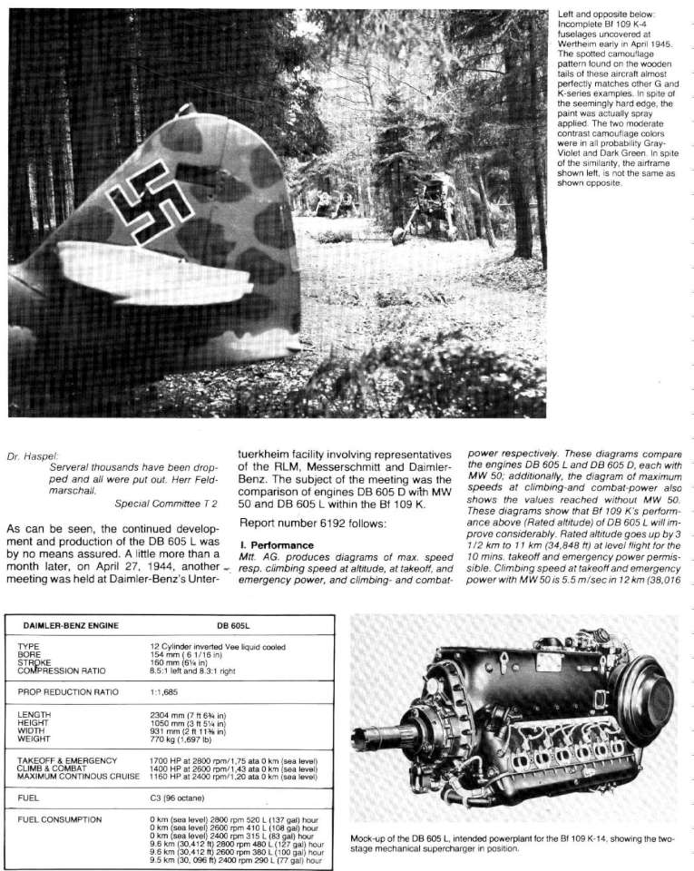 16 Bf 109K Page 30-960