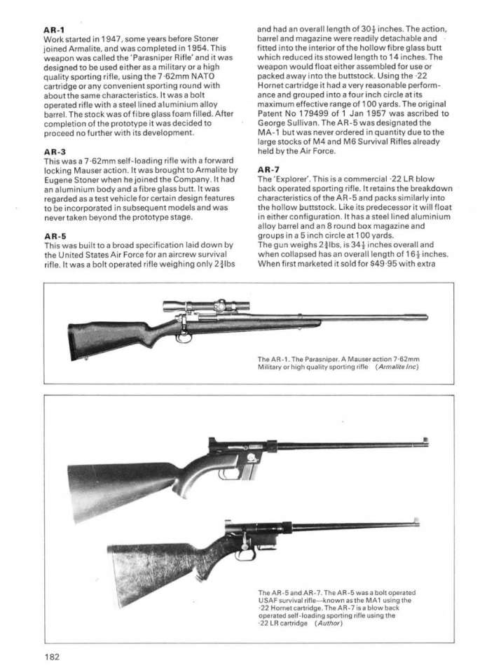Armalite Weapons 22 Page 04-960