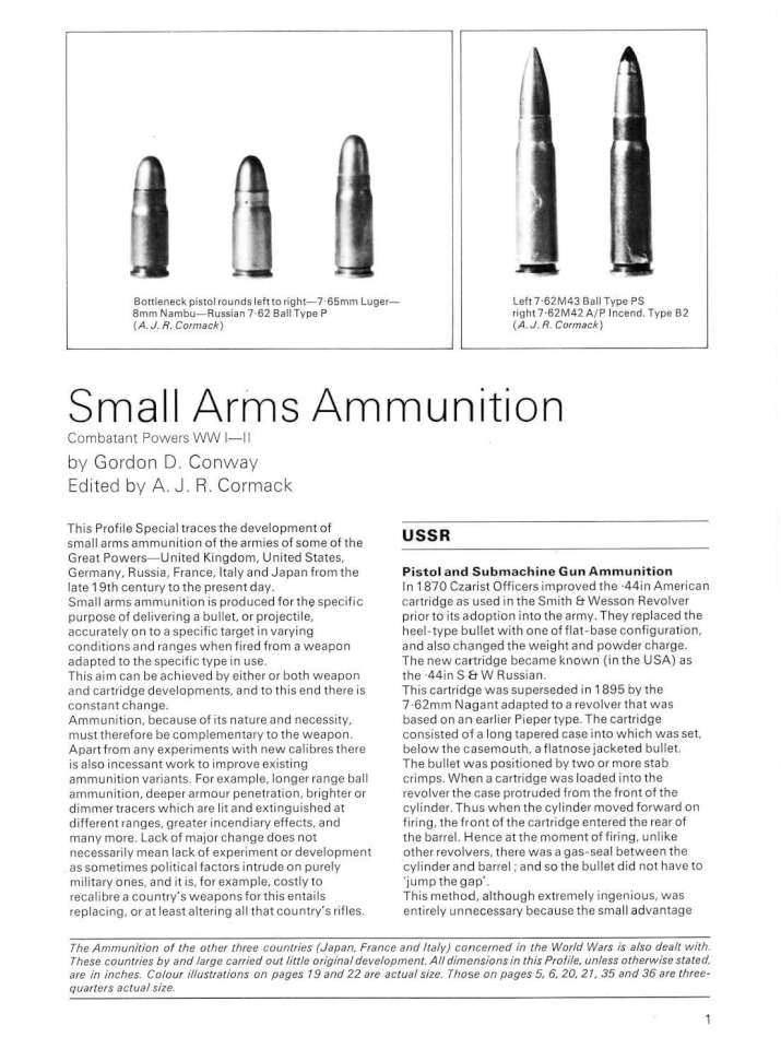 SAPSp-Ammunition WWI-WWII Page 03-960