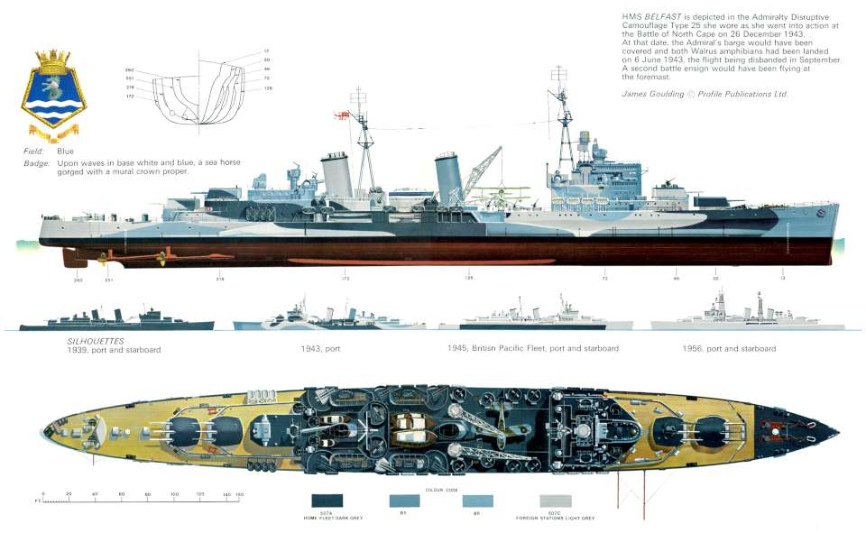HMS Belfast planform-960