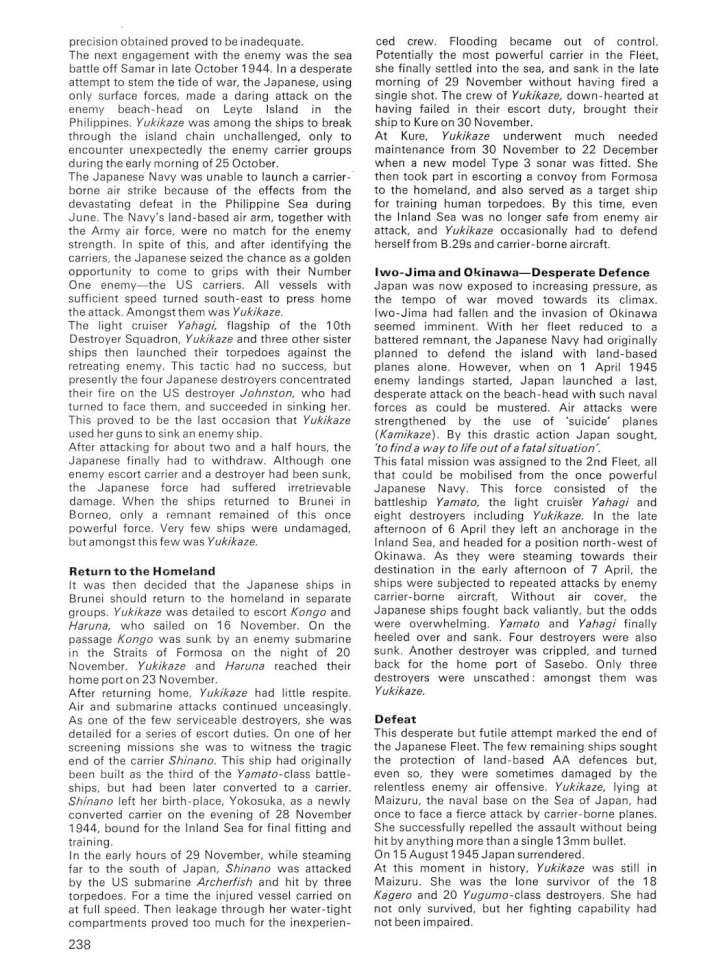 IJN Yukikaze Destroyer 22 Page 20-960