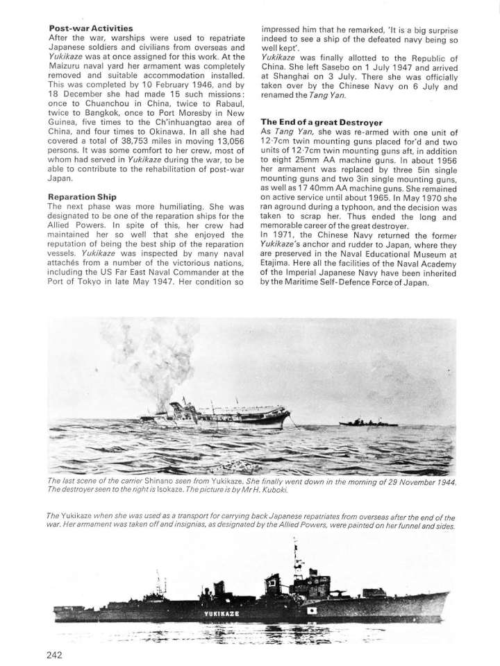 IJN Yukikaze Destroyer 22 Page 24-960