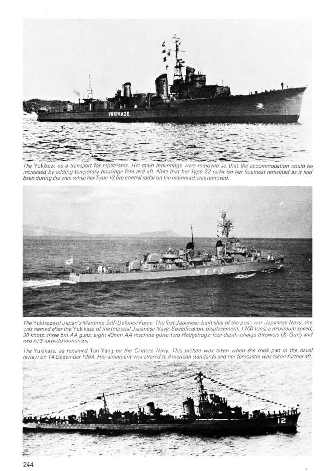 IJN Yukikaze Destroyer 22 Page 26-960