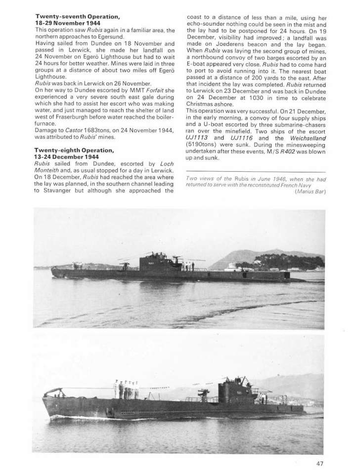 Rubis Free French Submarine 26 Page 25-960