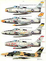 14 Republic F-84F Thunderstreak & Thunderflash Page 28-960