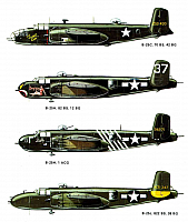 B-25 North American Mitchell Camo & Marks Page 21-960
