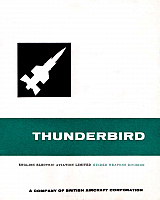 BAC EE Thundebird SA Missile