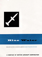 BAC EE Blue Water SS Missile